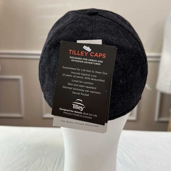 Tilley TEC-WOOL BALL CAP - Black - Picture 4 of 16